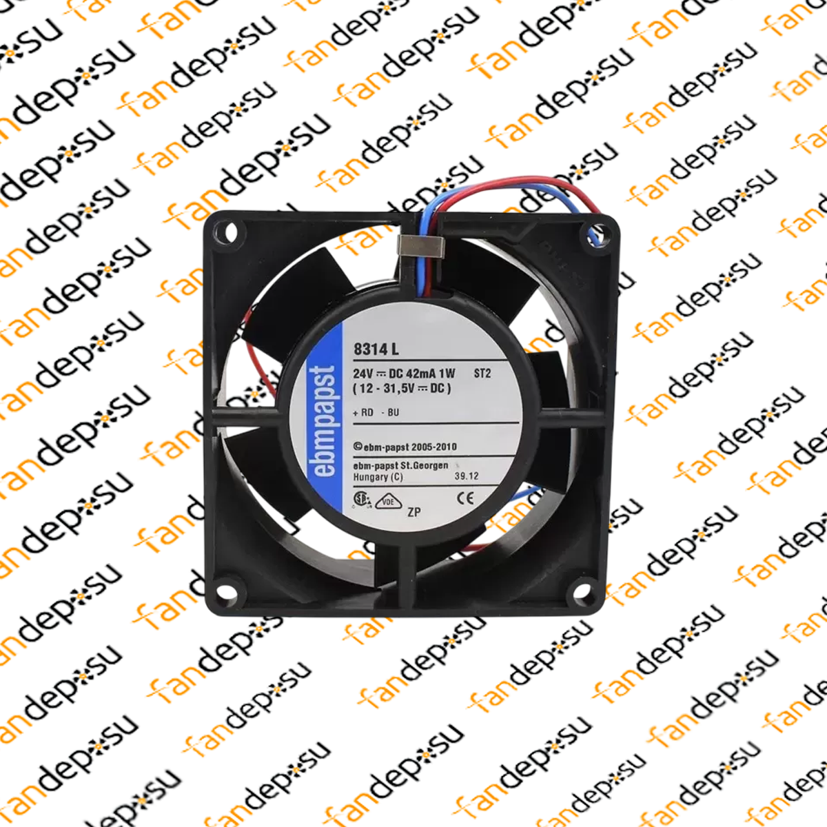 EBMPAPST 8314L  80x80x32mm 24V DC FAN