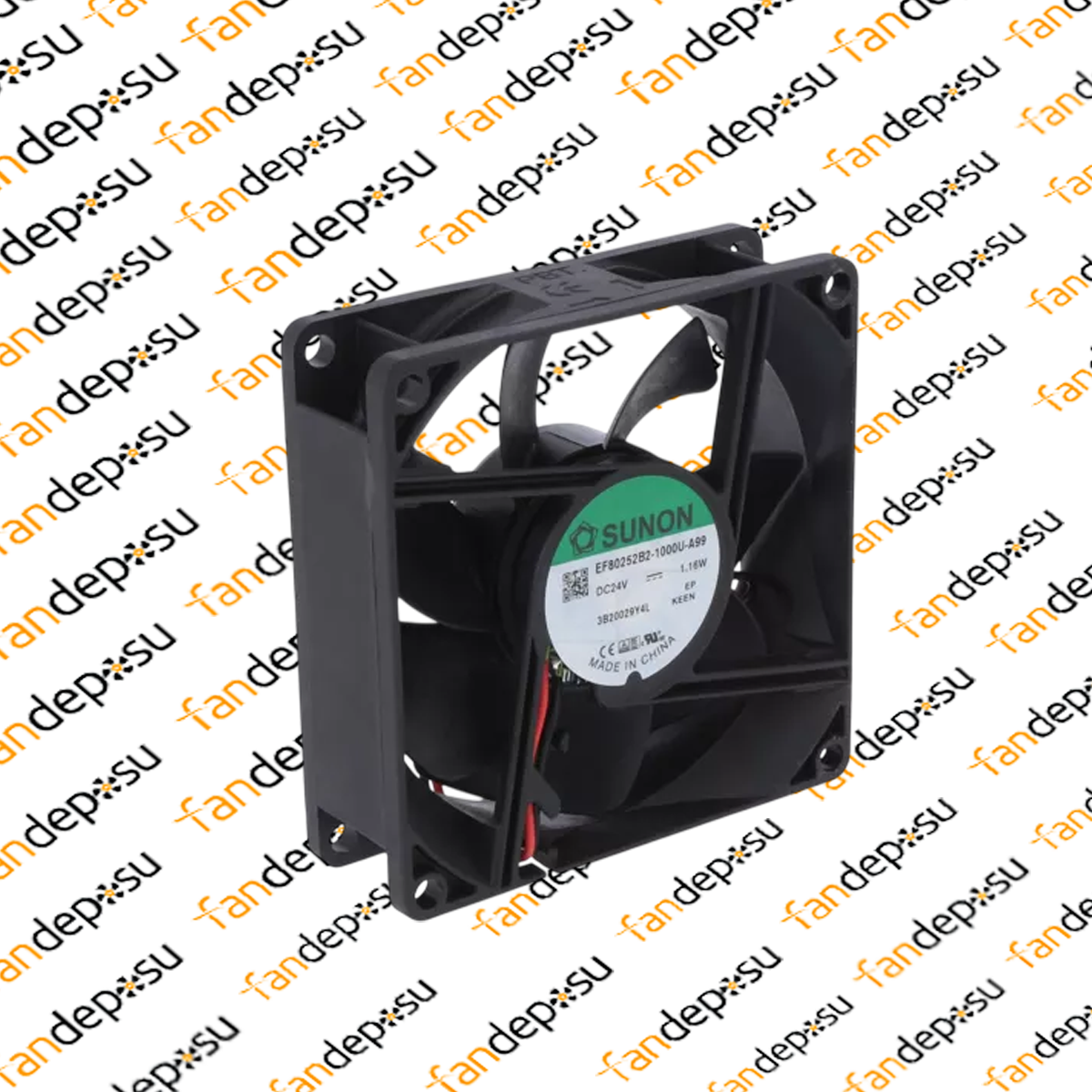 SUNON EF80252B2-1000U-A99  80x80x25mm 24V DC FAN