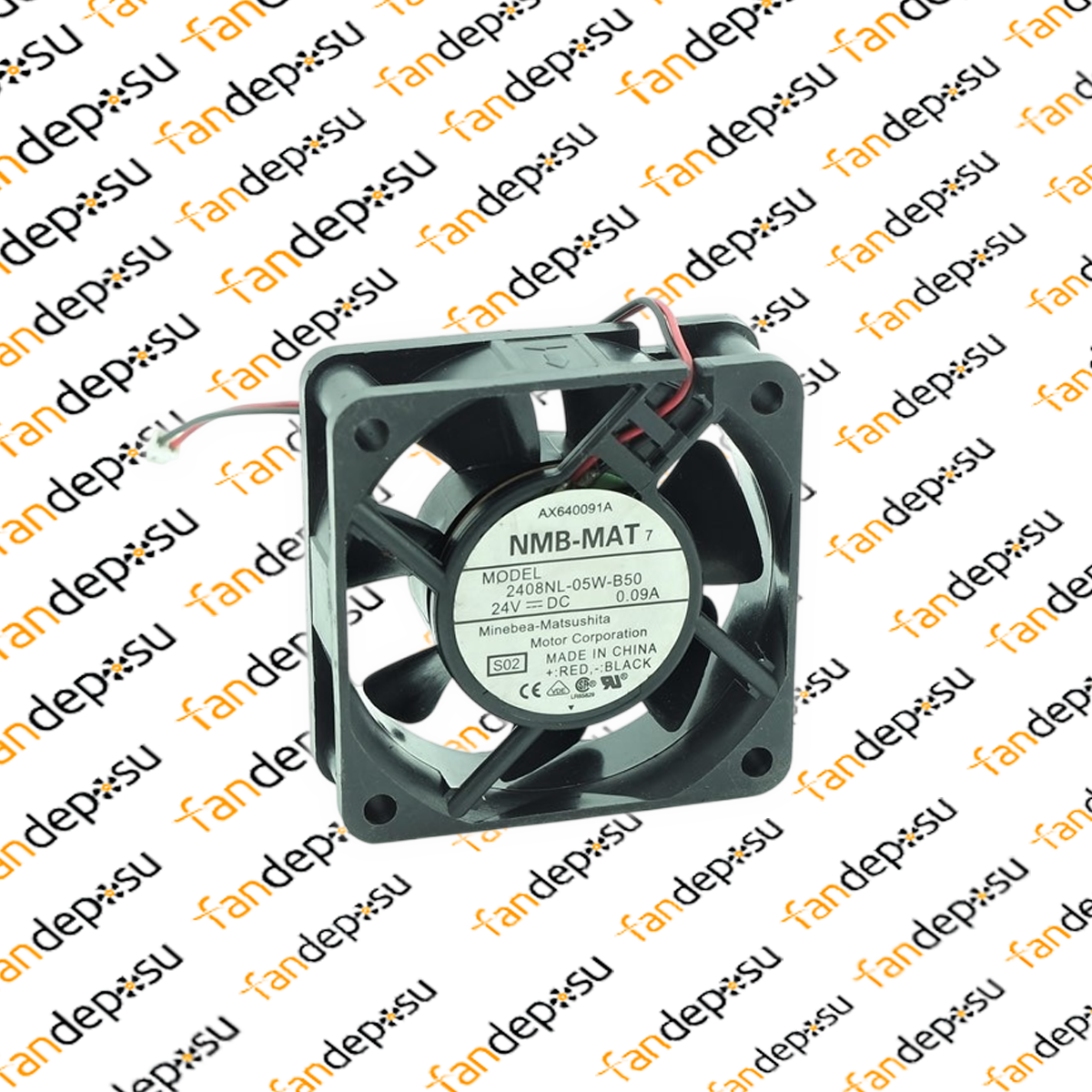 NMB 2408NL-05W-B50 60x60x20mm 24V DC FAN