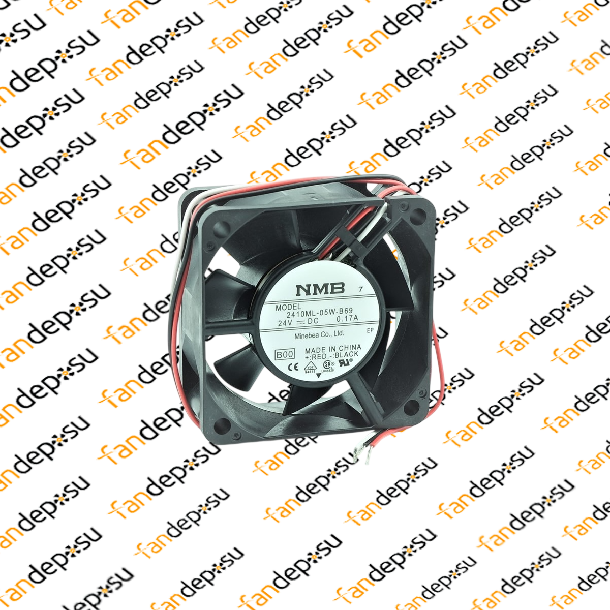 NMB 2410ML-05W-B69 60x60x25mm 24V DC FAN