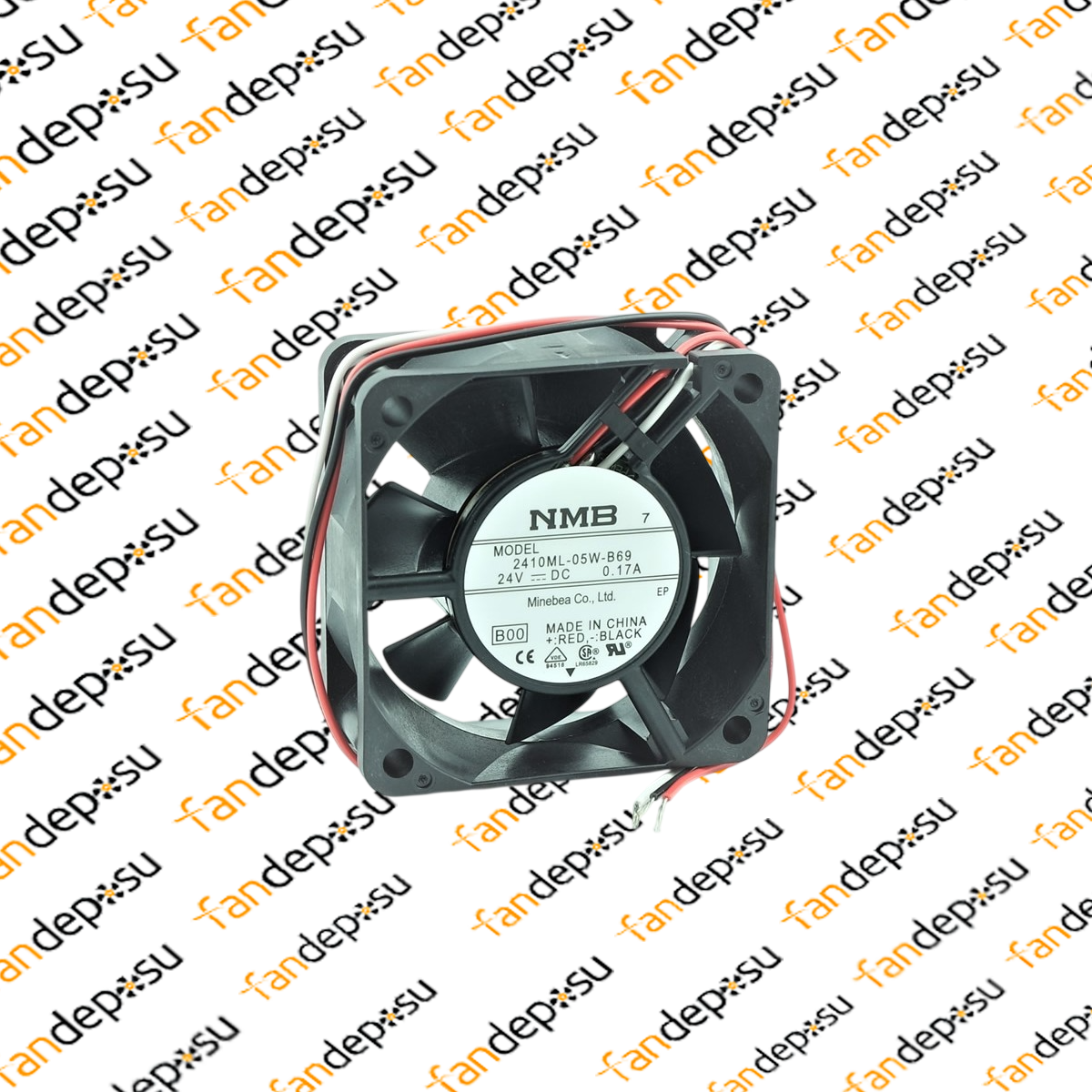 NMB 2410ML-05W-B69 60x60x25mm 24V DC FAN
