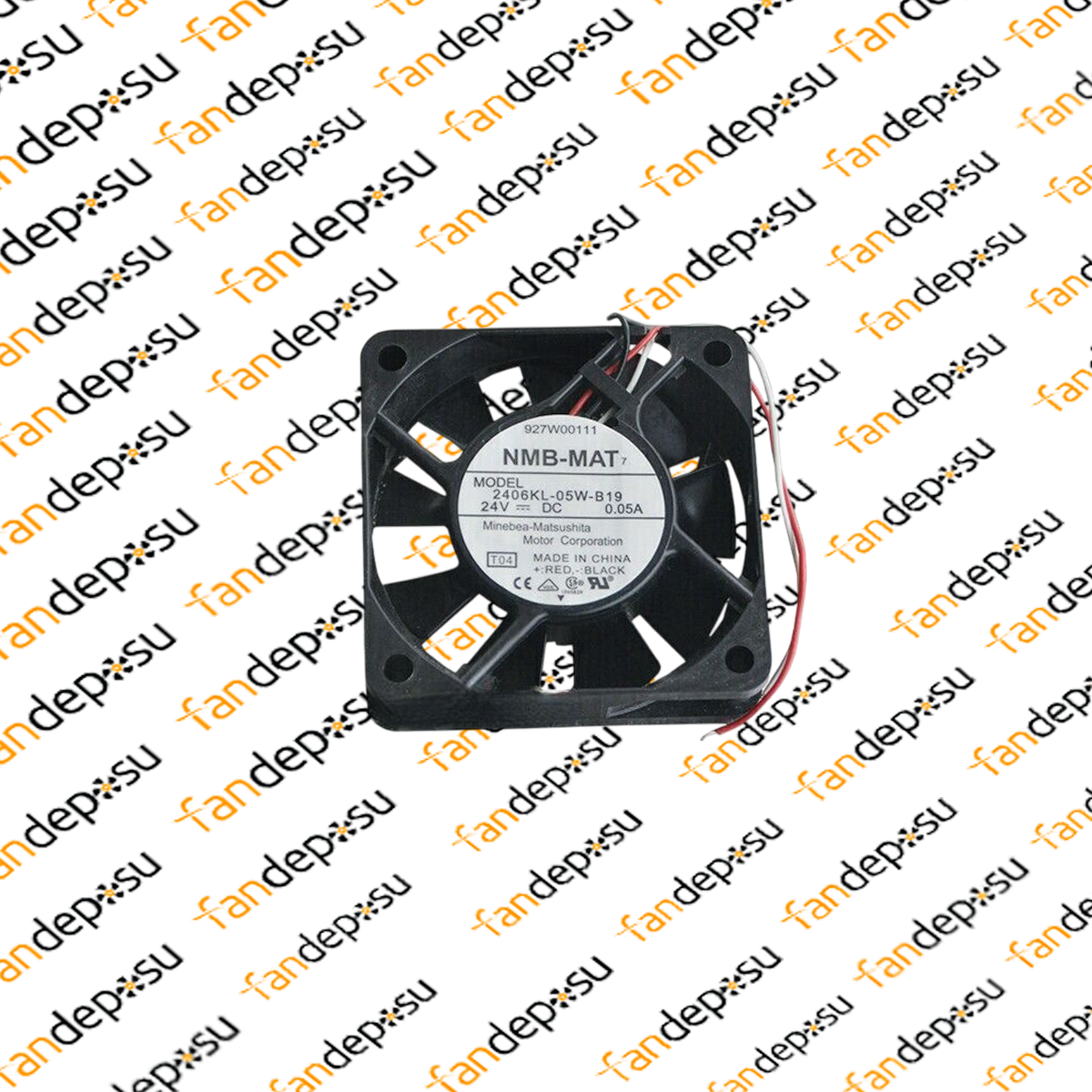 NMB 2406KL-05W-B19 60x60x15mm 24V DC FAN