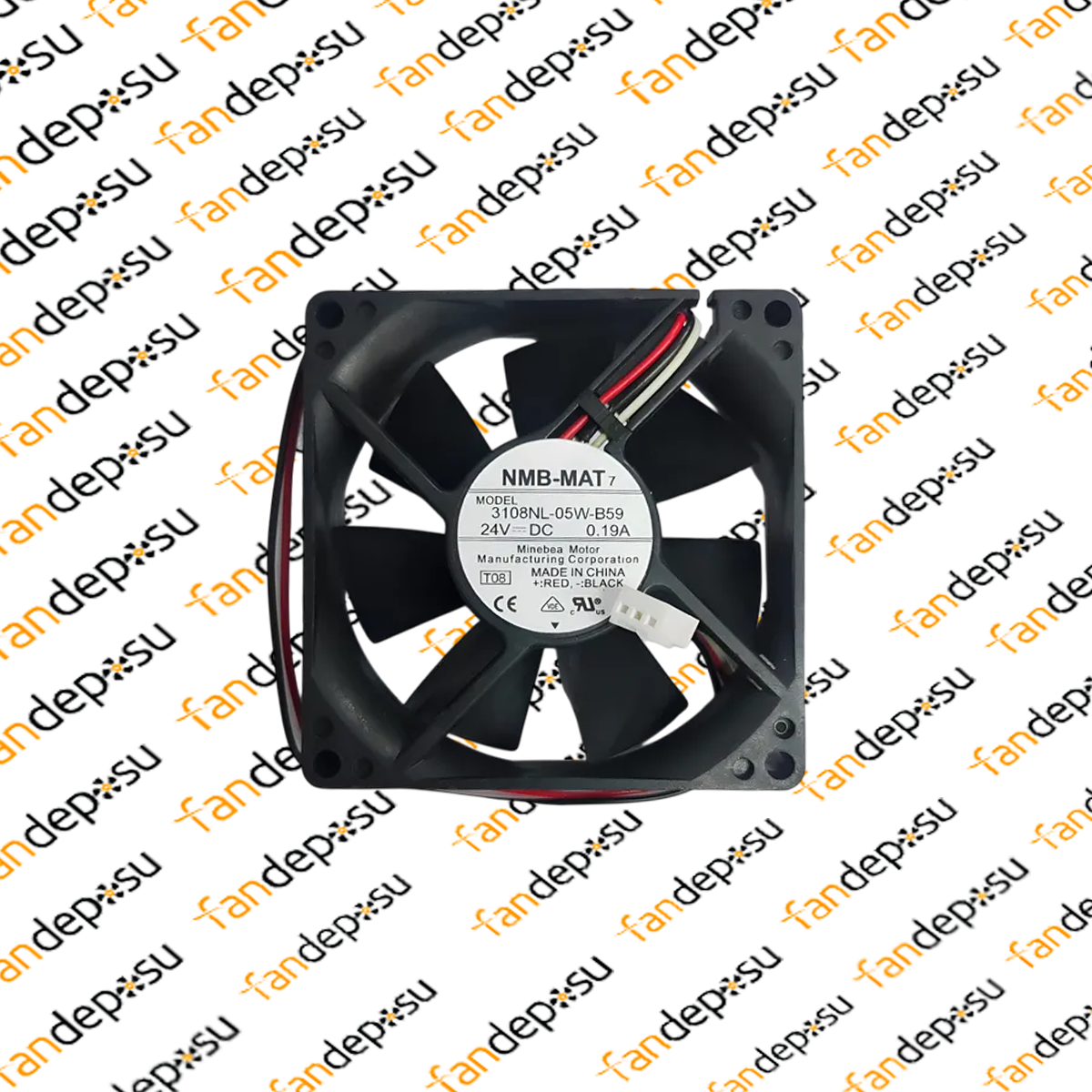 NMB 3108NL-05W-B59 80x80x20mm 24V DC FAN