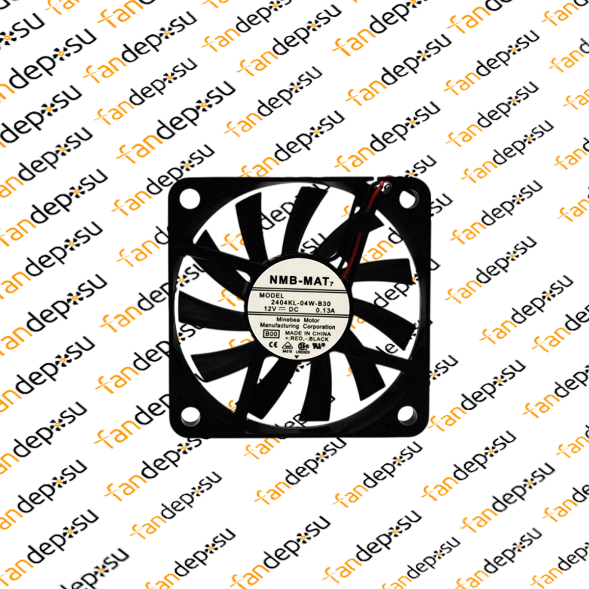 NMB 2404KL-04W-B30 60x60x10mm 12V DC FAN