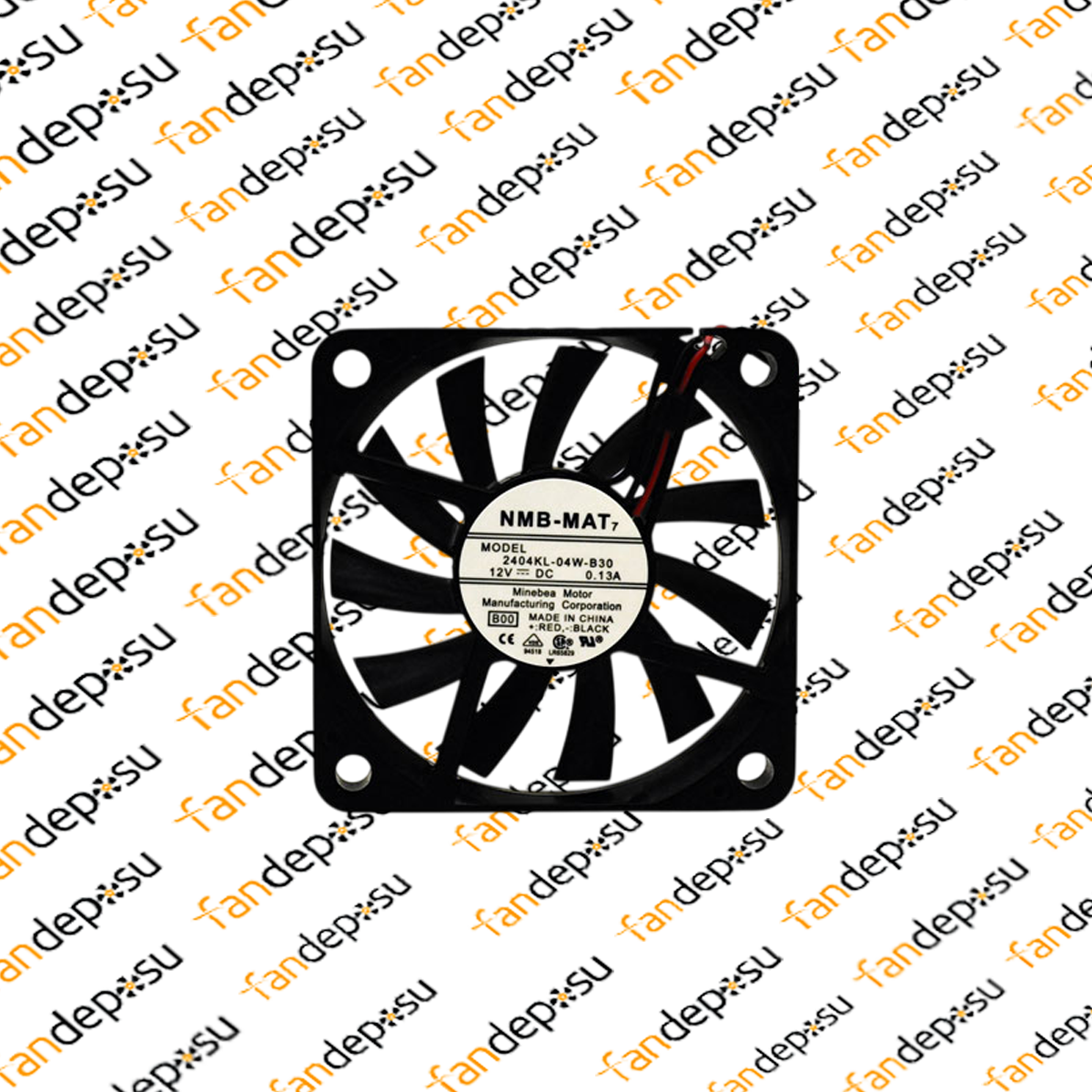 NMB 2404KL-04W-B30 60x60x10mm 12V DC FAN