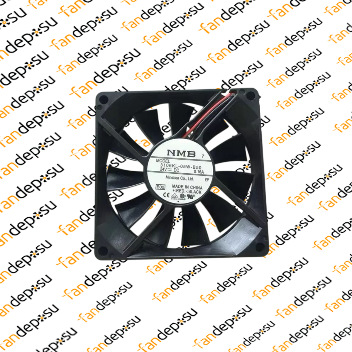 NMB 3106KL-05W-B50 80x80x15mm 24V DC FAN
