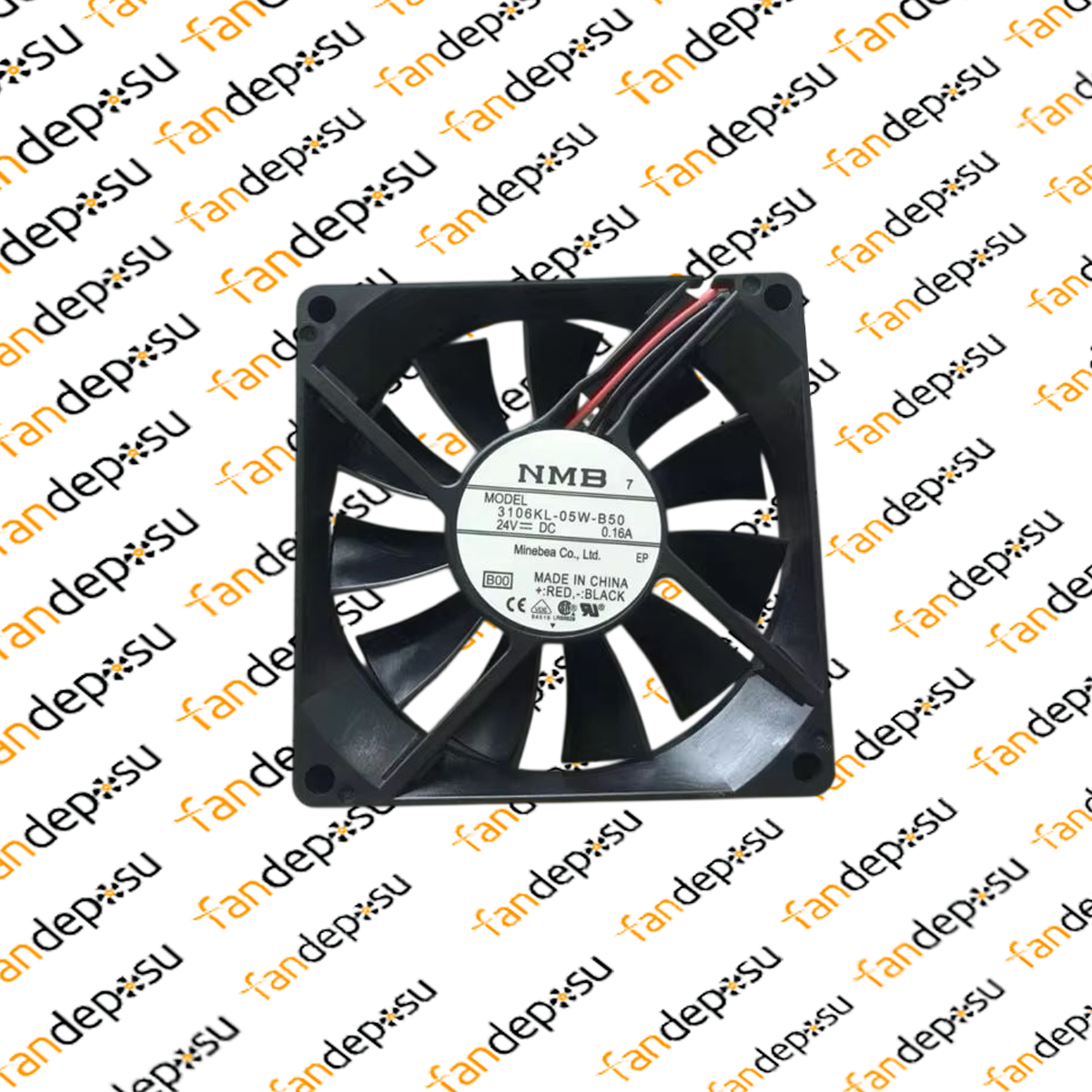 NMB 3106KL-05W-B50 80x80x15mm 24V DC FAN
