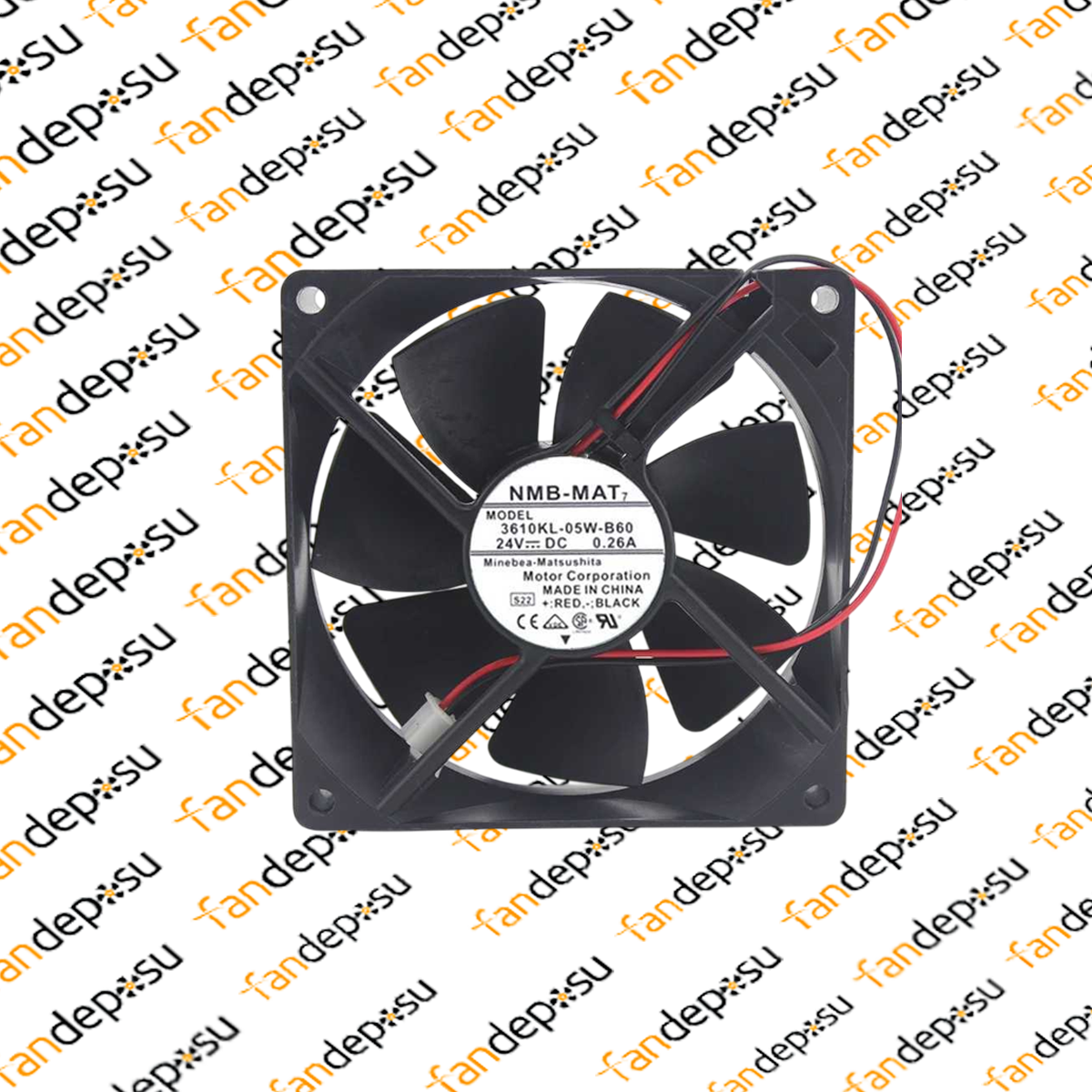 NMB 3610KL-05W-B60 92x92x25mm 24V DC FAN