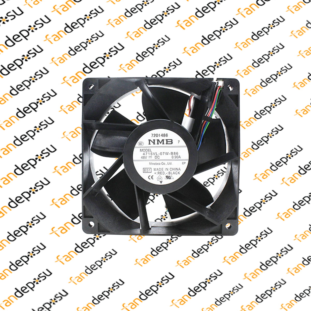 NMB 4715VL-07W-B86 120x120x38mm 48V DC FAN