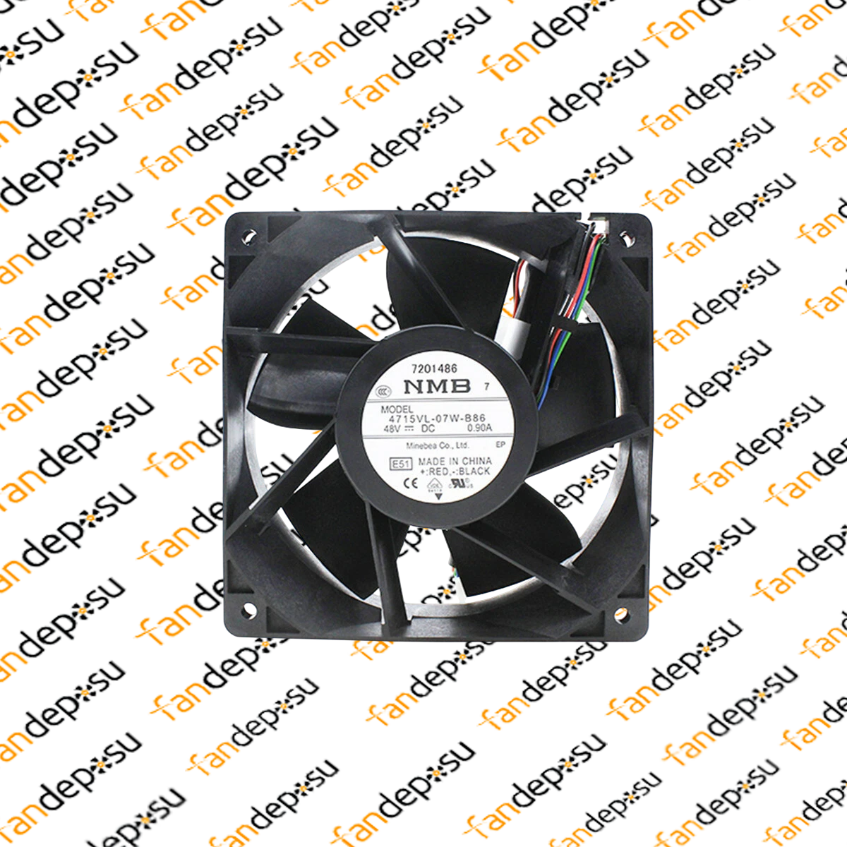 NMB 4715VL-07W-B86 120x120x38mm 48V DC FAN