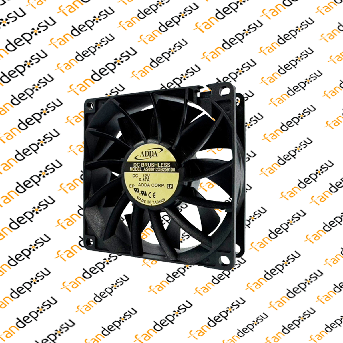 ADDA AS08012XB259100 80x80x25mm 12V DC FAN