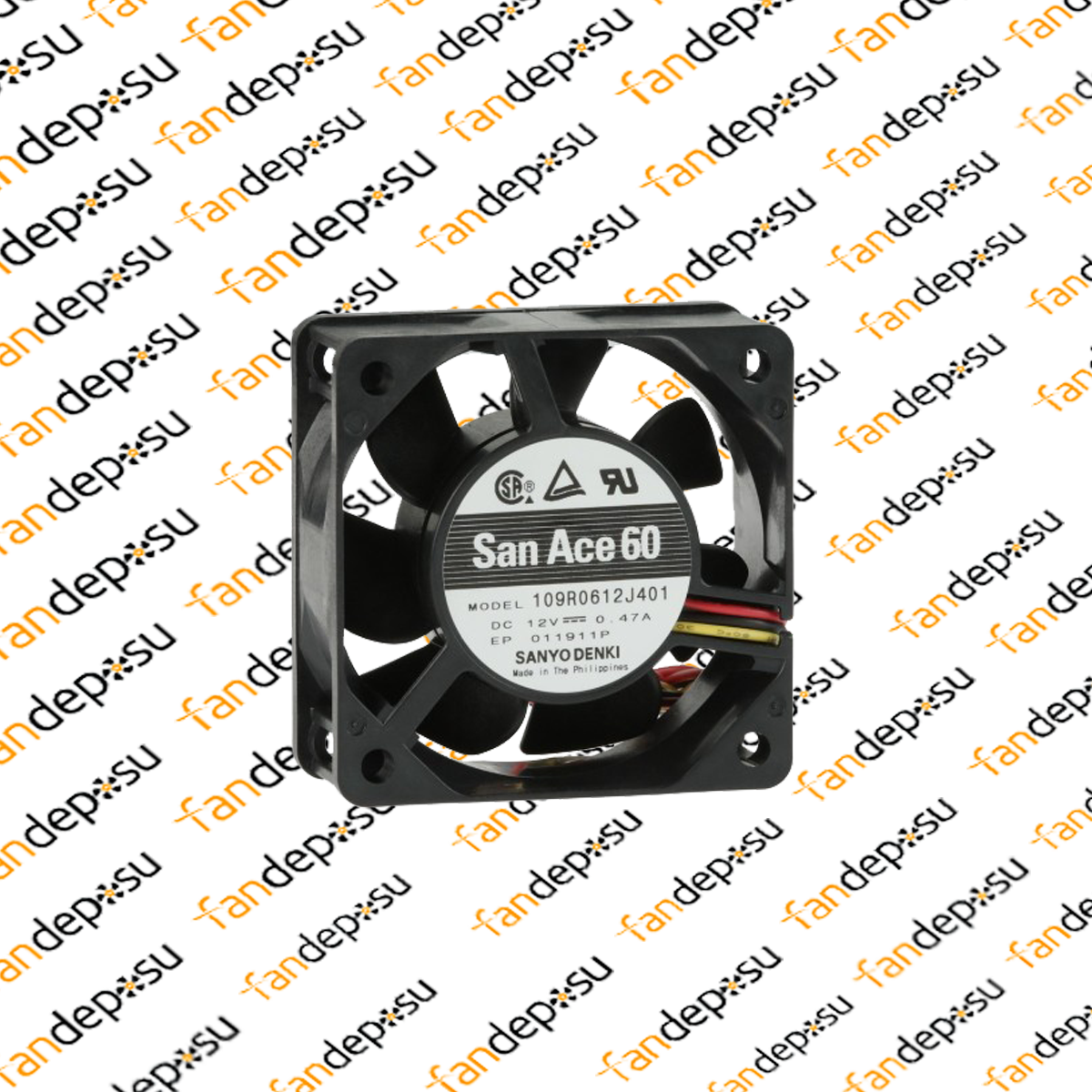 SANYO DENKİ SAN ACE 109R0612J401 60x60x25mm 12V DC FAN