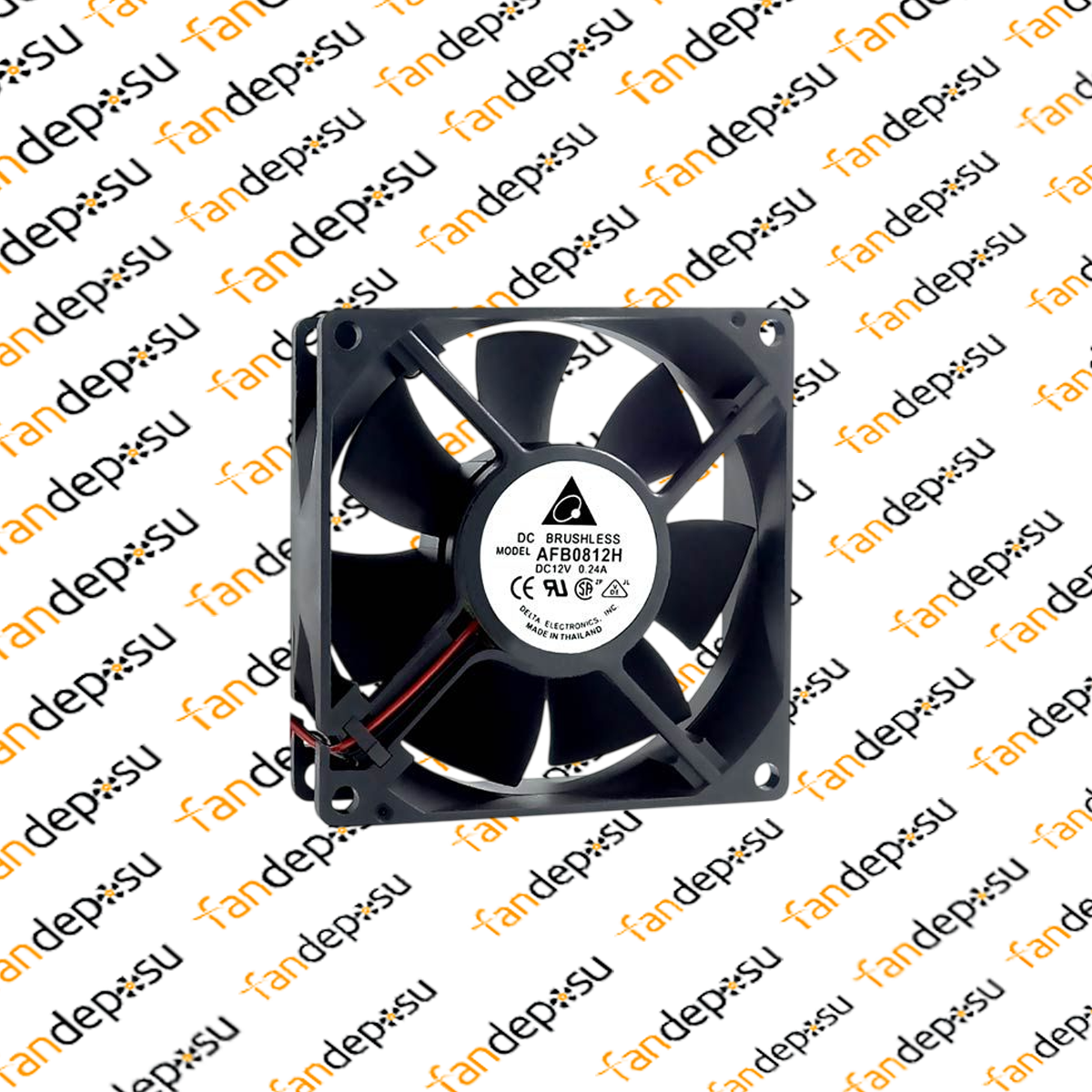 DELTA AFB0812H 80x80x25mm 12V DC FAN