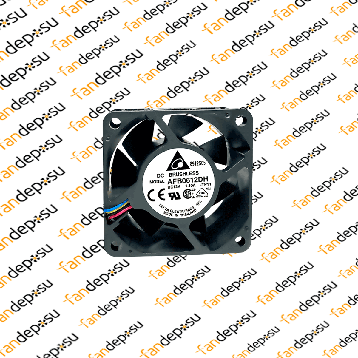 DELTA AFB0612DH 60x60x25mm 12V DC FAN