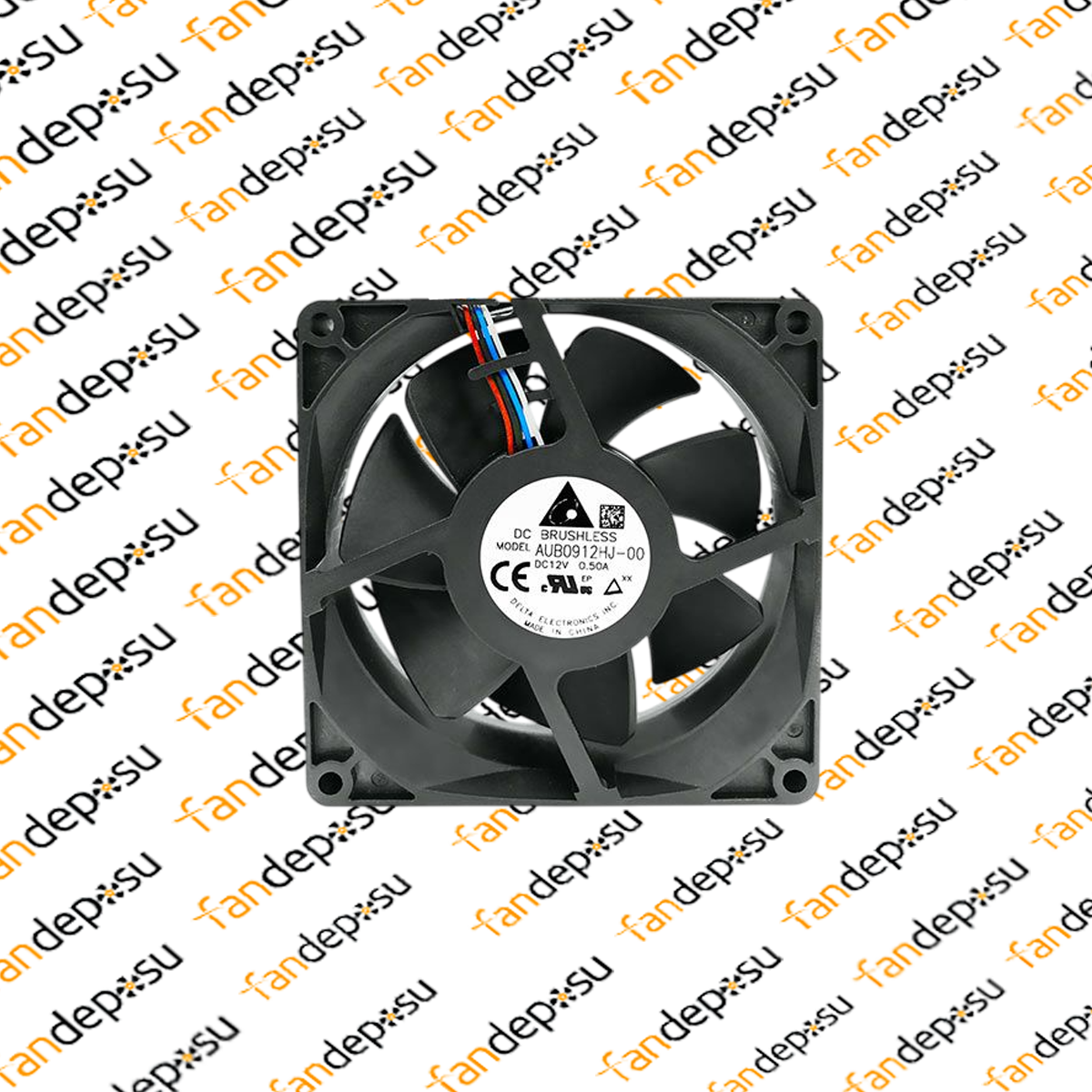 DELTA AUB0912HJ-00 92x92x25mm 12V DC FAN