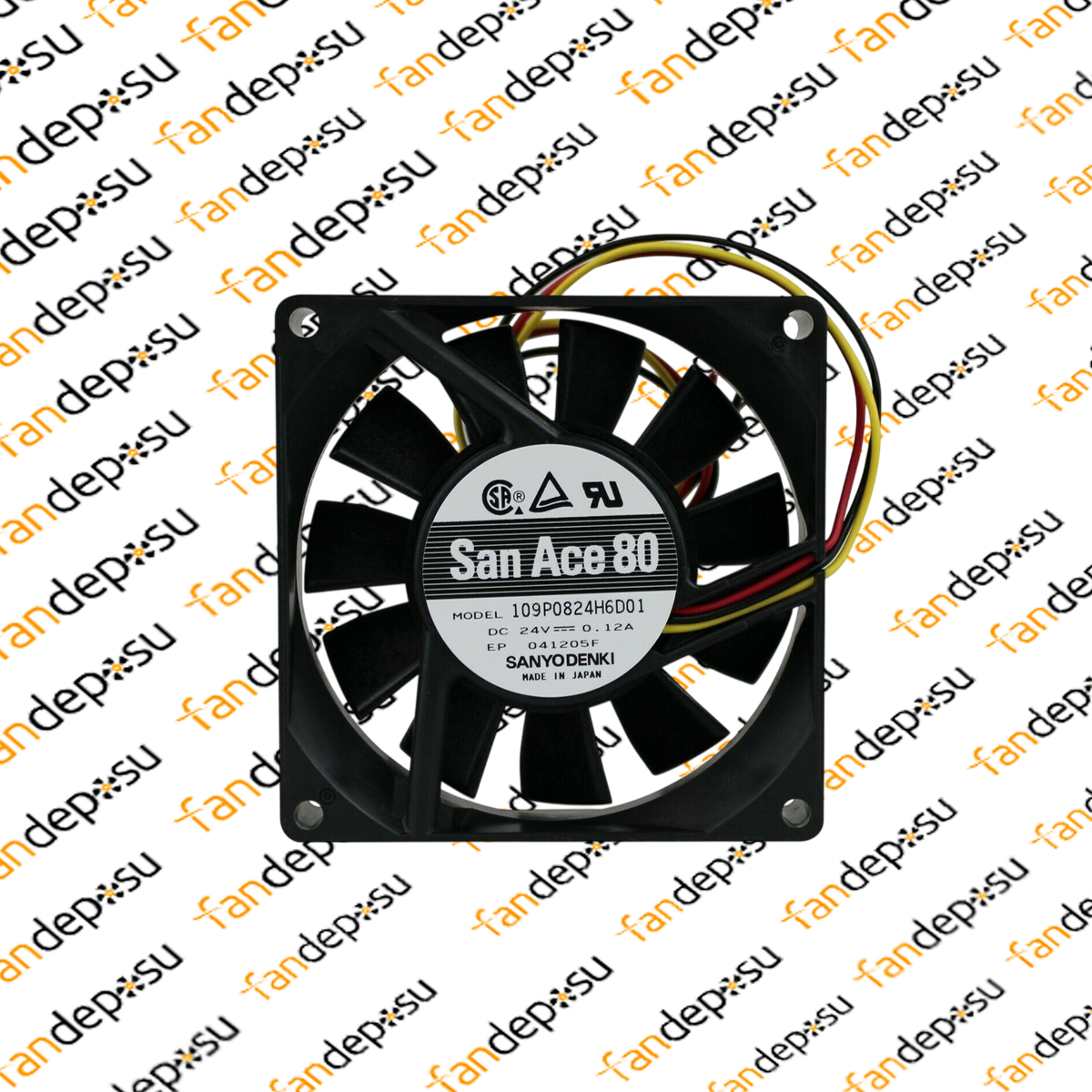 SANYO DENKİ SAN ACE 109P0824H6D01 80x80x20mm 24V DC FAN