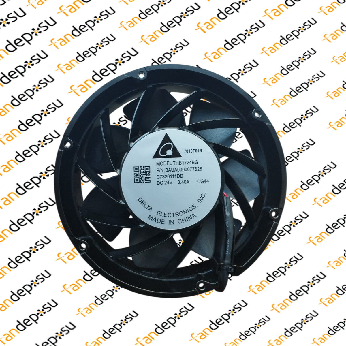 DELTA  THB1724BG  172x172x51mm 24V DC 8.40A SOKETLİ (ABB İNVENTER SÜRÜCÜ) FAN