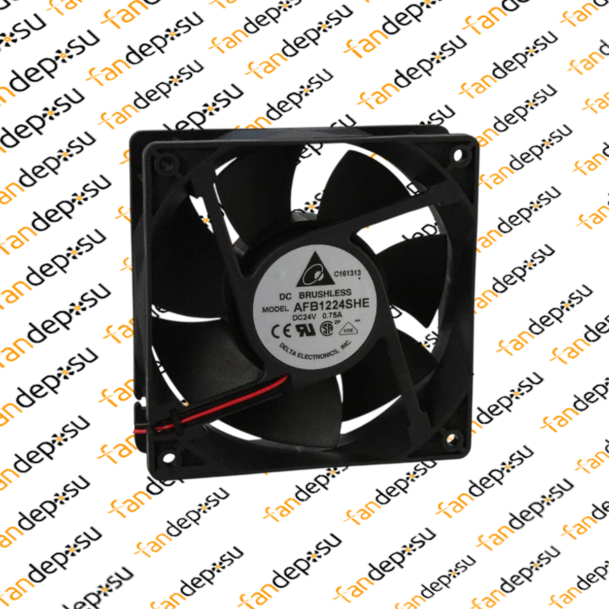 DELTA  AFB1224SHE  120x120x38mm 24V DC 0.75A FAN