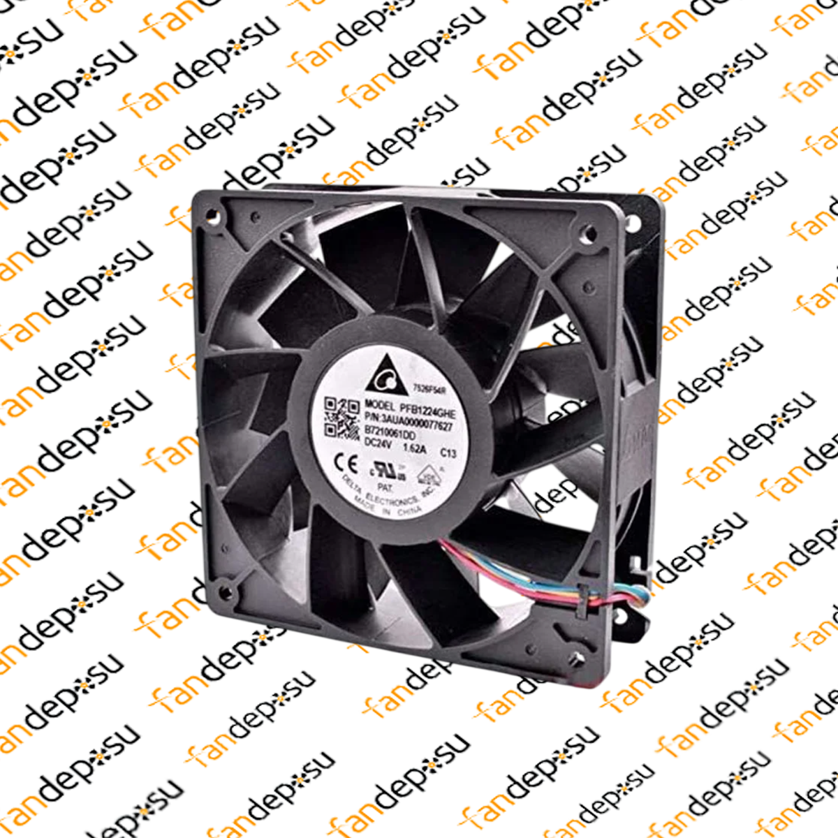 DELTA  PFB1224GHE  120x120x38mm 24V DC 1.62A 4 PİNLİ FAN
