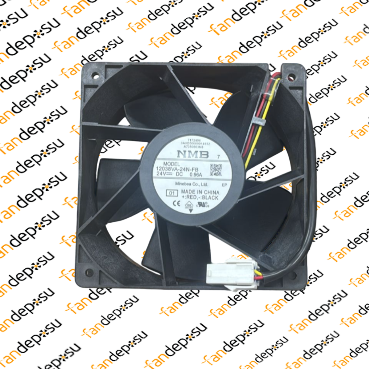 NMB  12038VA-24N-FB  120x120x38mm 24V DC 0.96A FAN