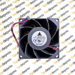 DELTA  QFR0824GHE  80x80x38mm 24V DC 0.60A FAN