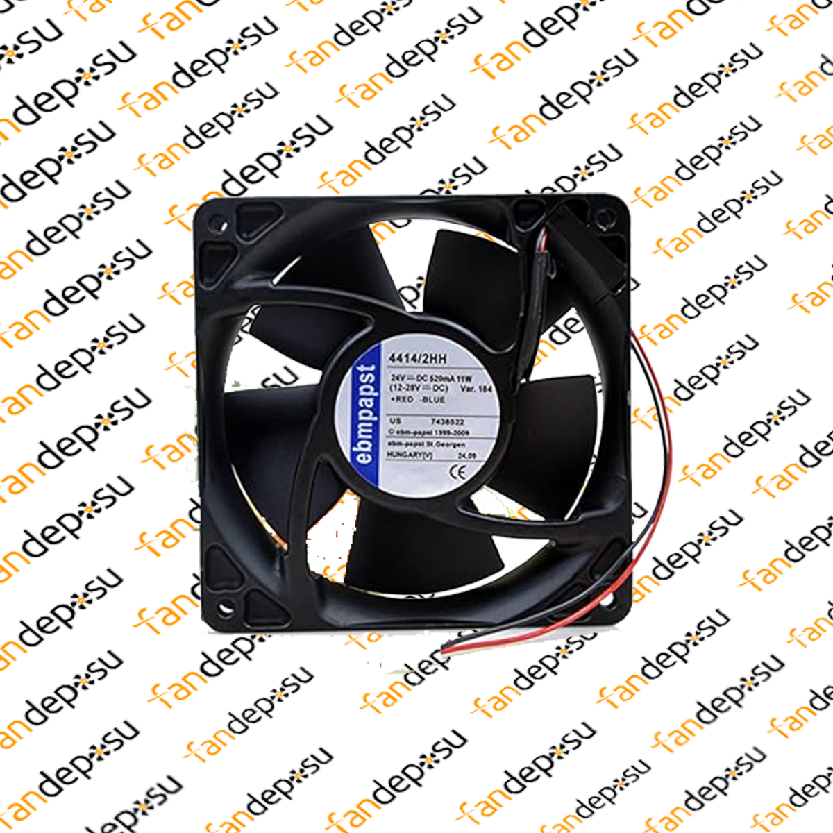 EBMPAPST  4414/2HH  120x120x38mm 24V DC 0.50A FAN