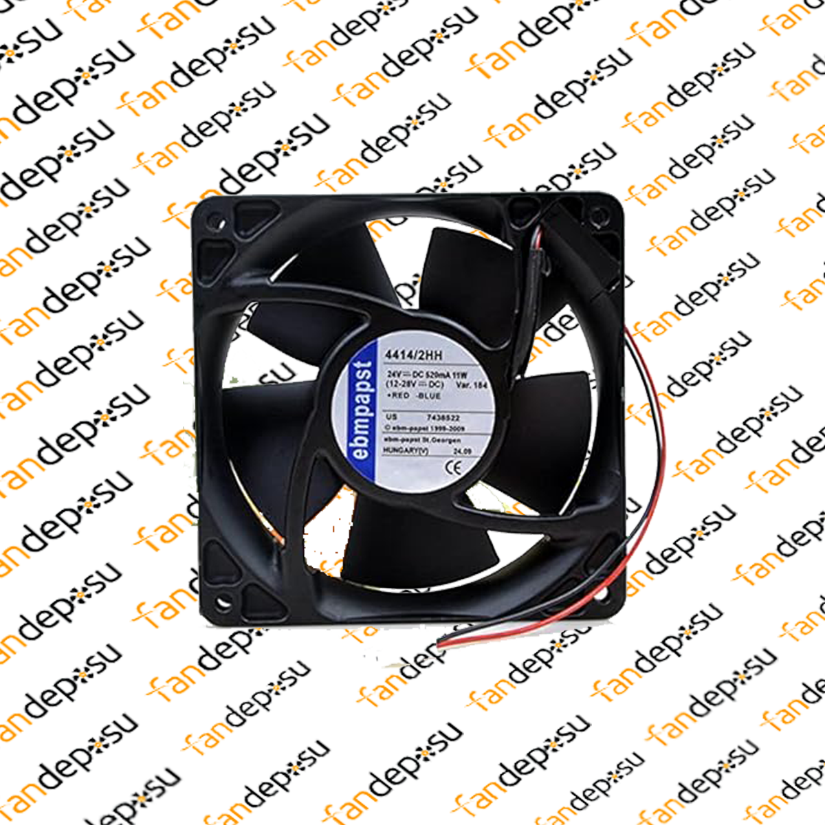 EBMPAPST  4414/2HH  120x120x38mm 24V DC 0.50A FAN