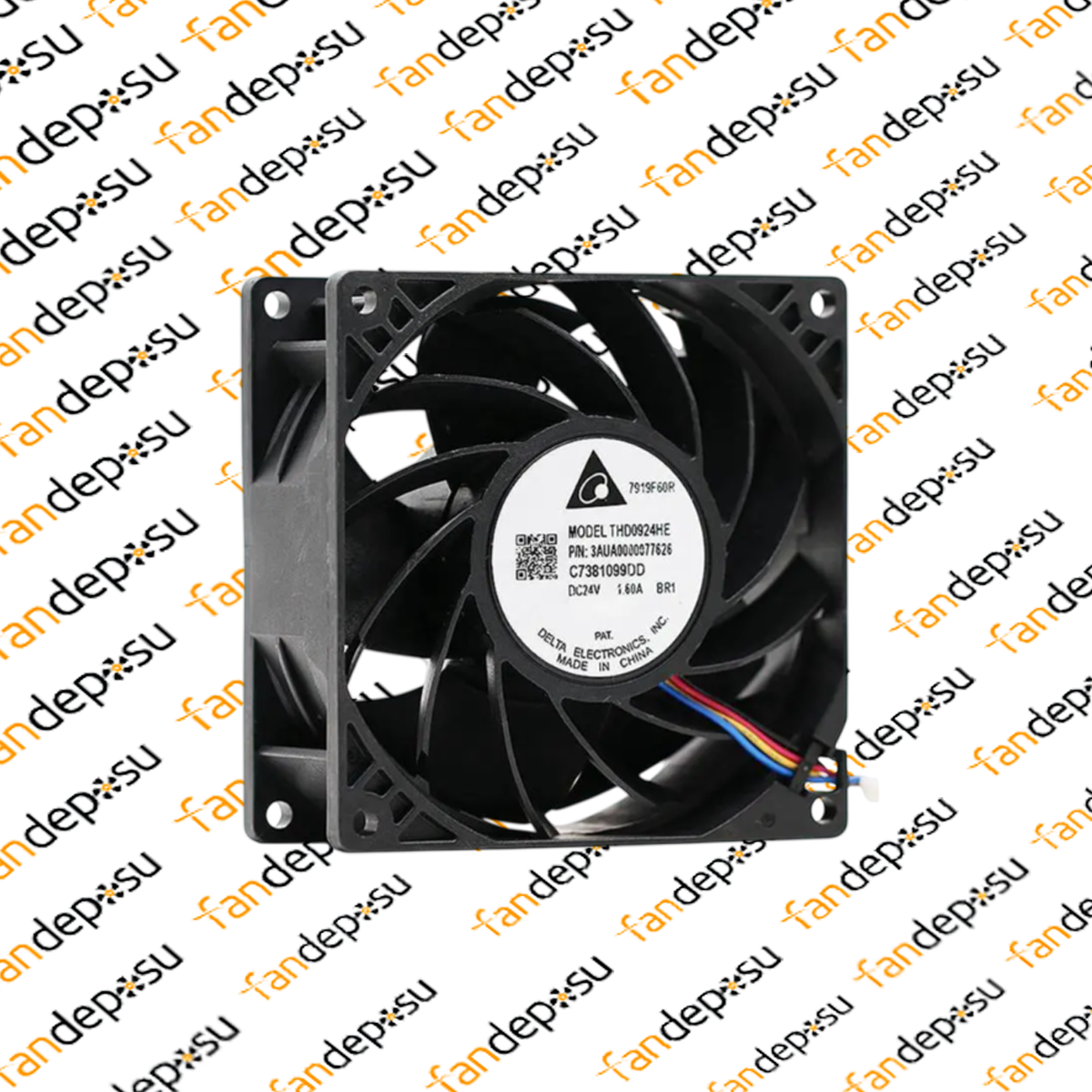 DELTA  THD0924HE  92x92x38mm 24V DC FAN