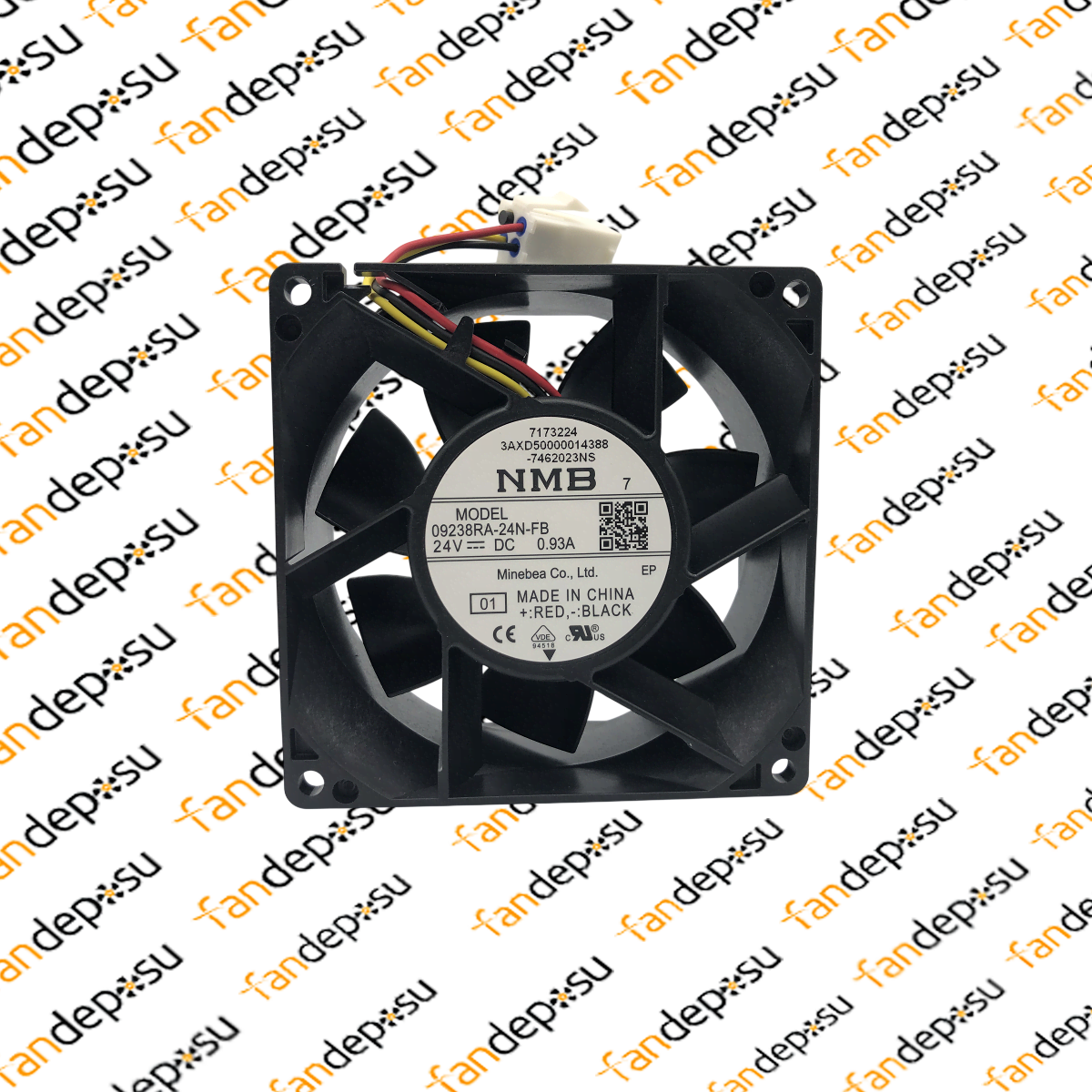 NMB  09238RA-24N-FB  92x92x38mm 24V DC 0.93A FAN