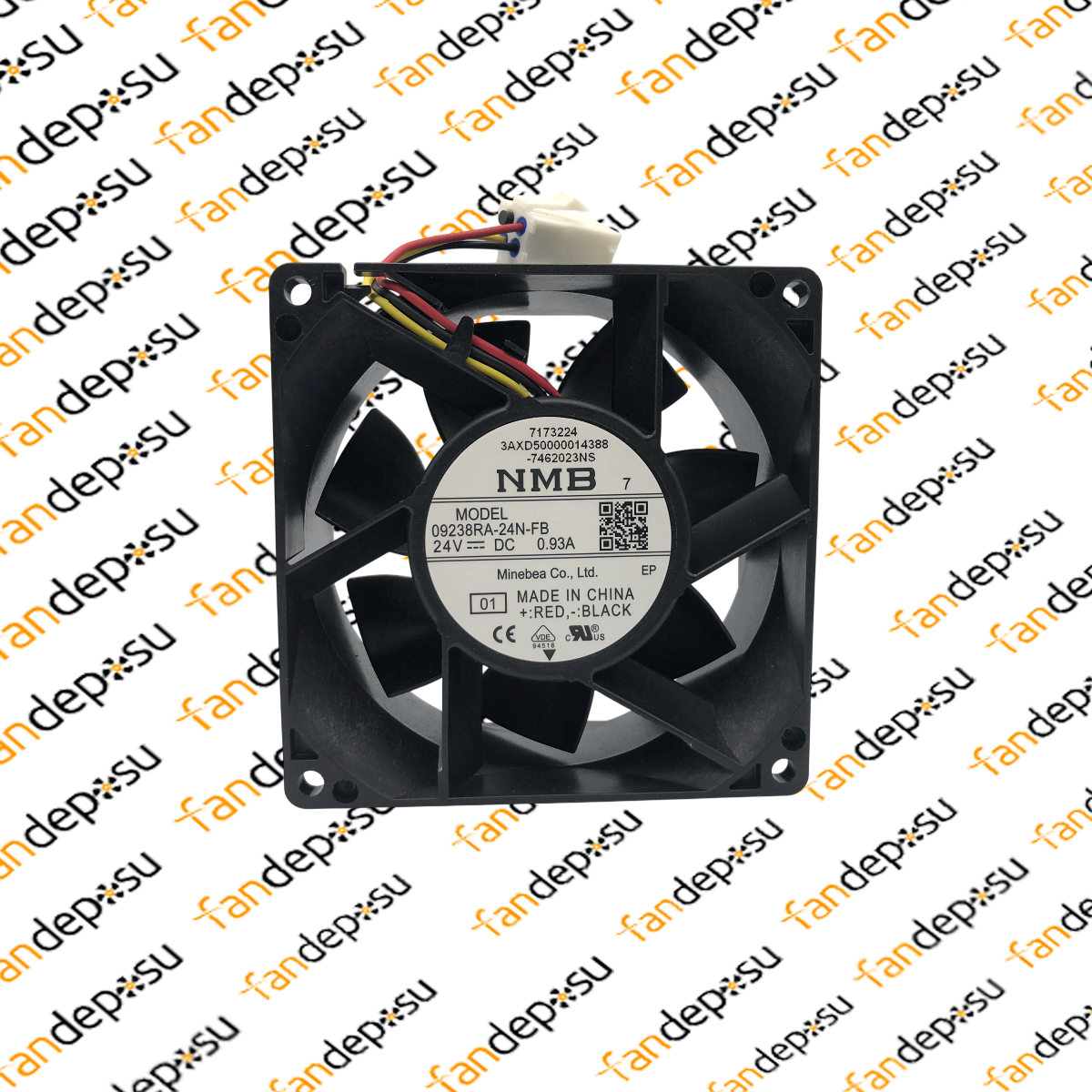 NMB  09238RA-24N-FB  92x92x38mm 24V DC 0.93A FAN