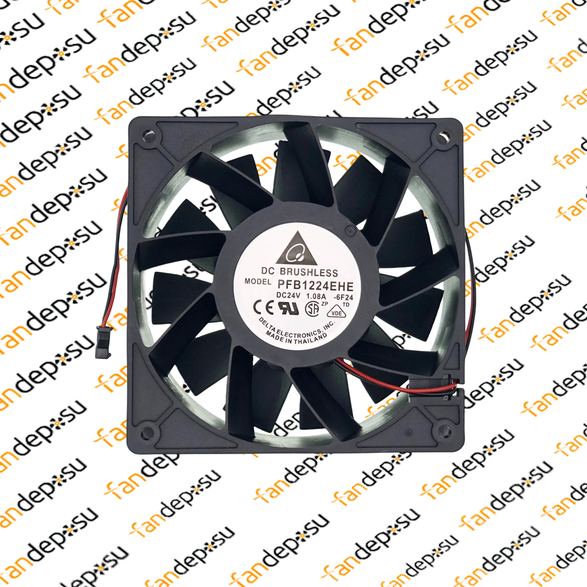 DELTA  PFB1224EHE  120x120x38mm 24V DC 1.08A FAN