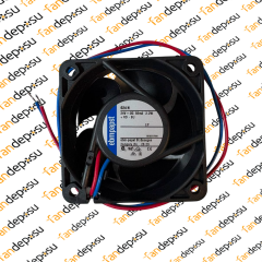 EBMPAPST  624N  60x60x25mm 24V DC 2.2W FAN