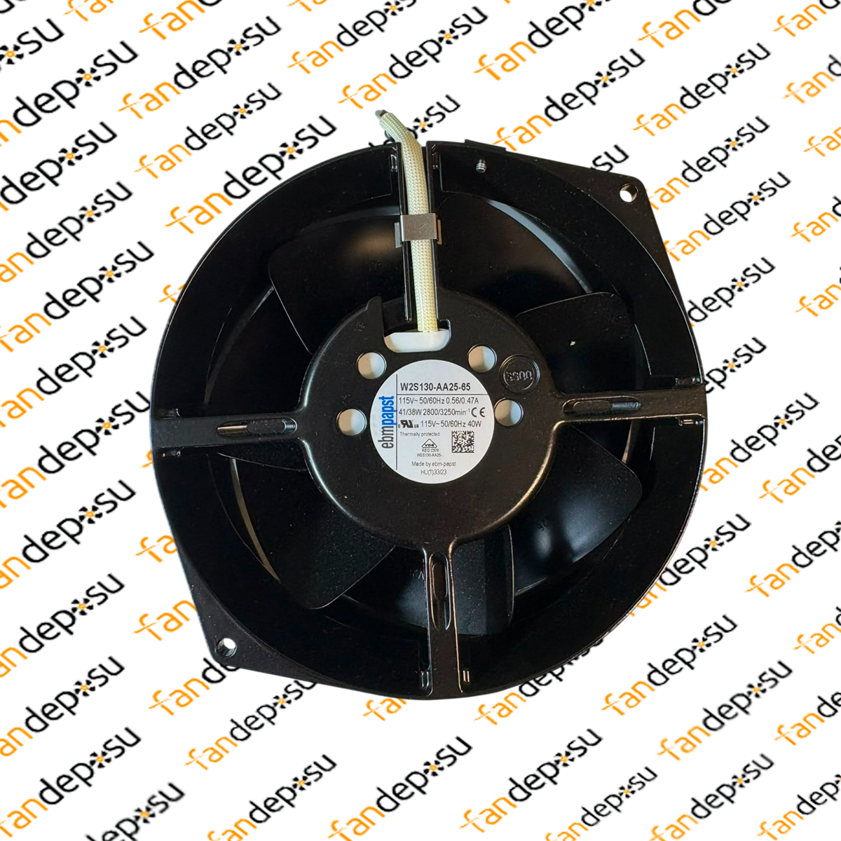 EBMPAPST W2S130-AA25-65  150x150x55mm 115V AC FAN