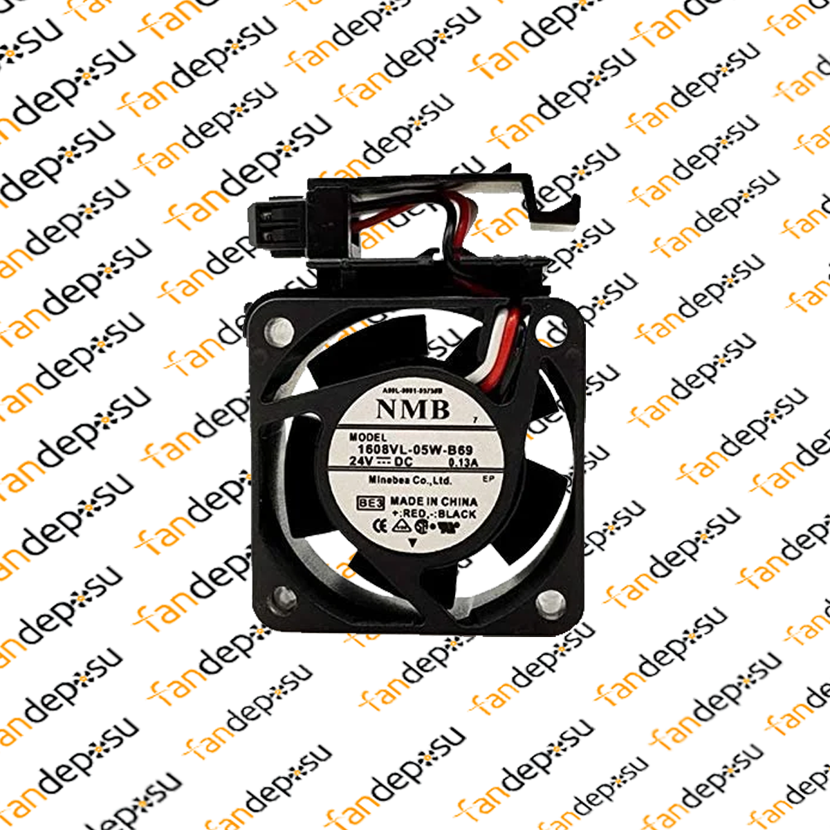 NMB 1608VL-05W-B69 40x40x20mm 24V DC 0.13A FAN