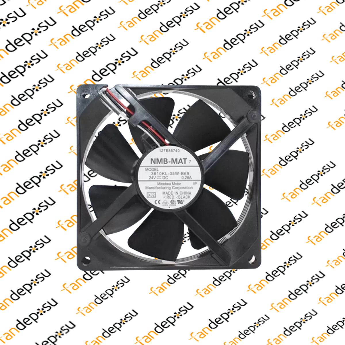 NMB 3610KL-05W-B69 92x92x25mm 24V DC FAN