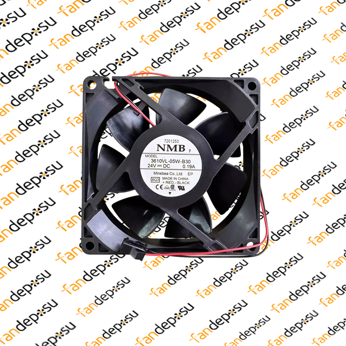 NMB 3610VL-05W-B30 92x92x25mm 24V DC 0.19A FAN