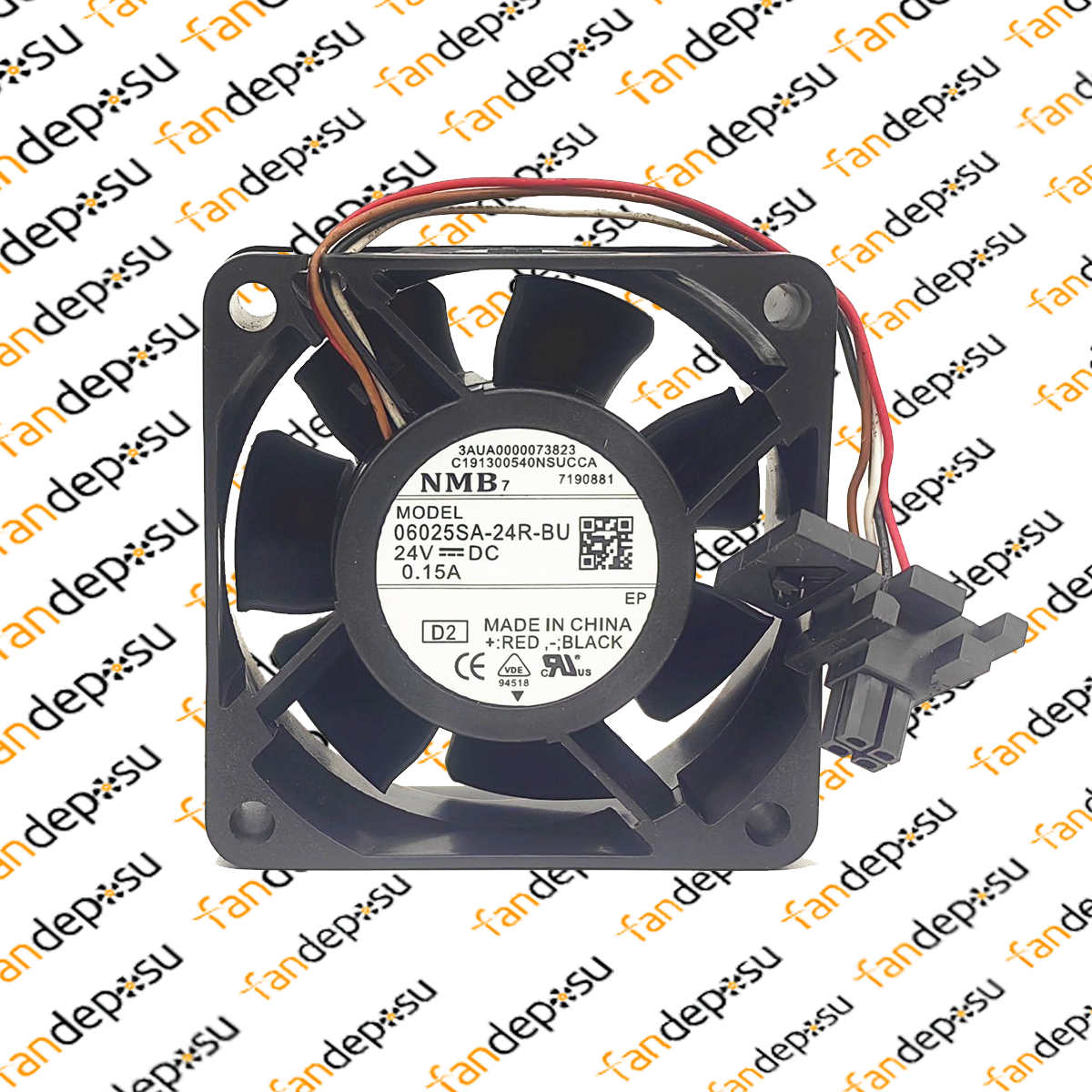 NMB 06025SA-24R-BU 60x60x25mm 24V DC FAN