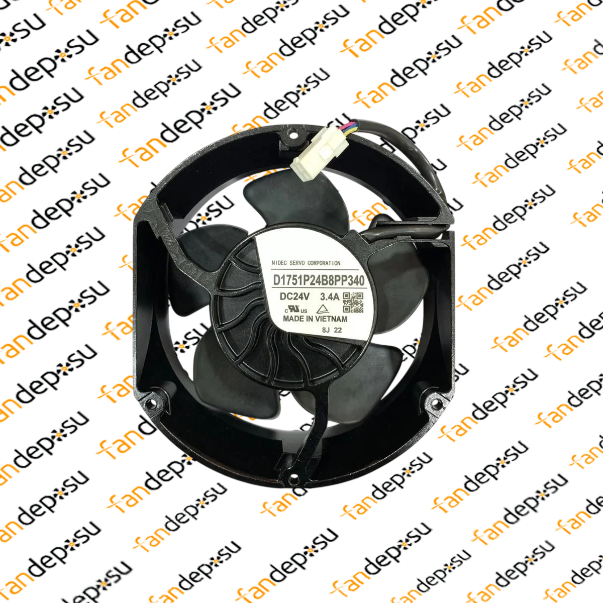 NİDEC D1751P24B8PP340 172x150x51mm 24V DC 3.40A FAN