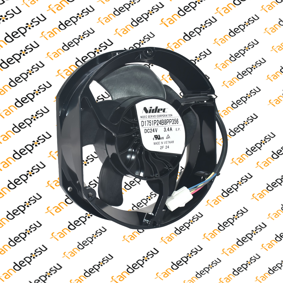 NİDEC D1751P24B8PP356 172x150x51mm 24V DC FAN