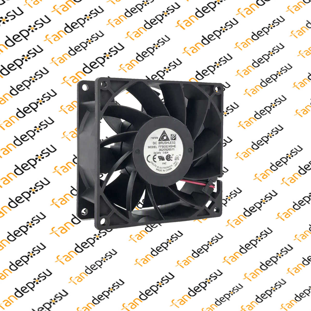 DELTA FFB0924SHE 92x92x38mm 24V DC 0.60A FAN